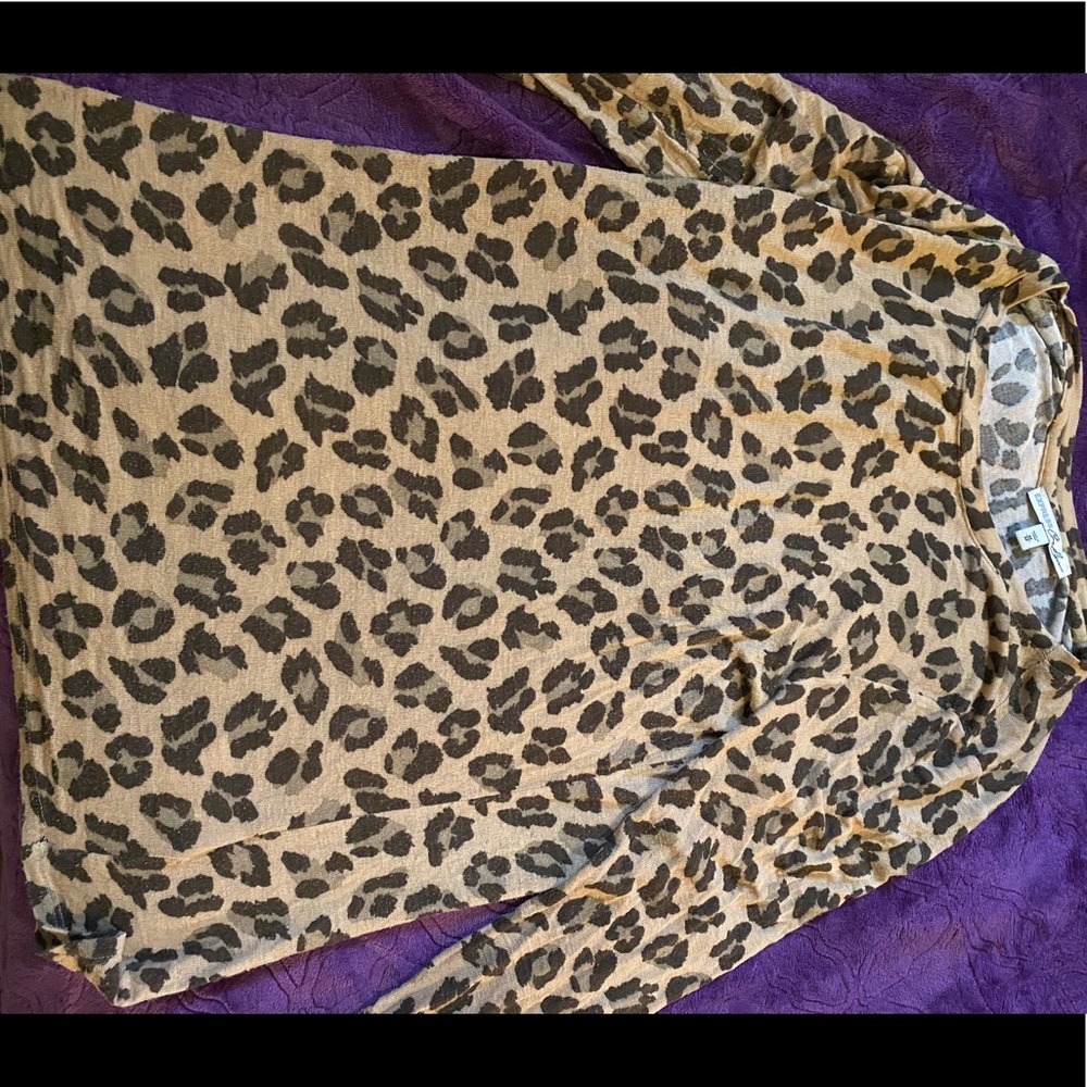 cheetah long sleeve